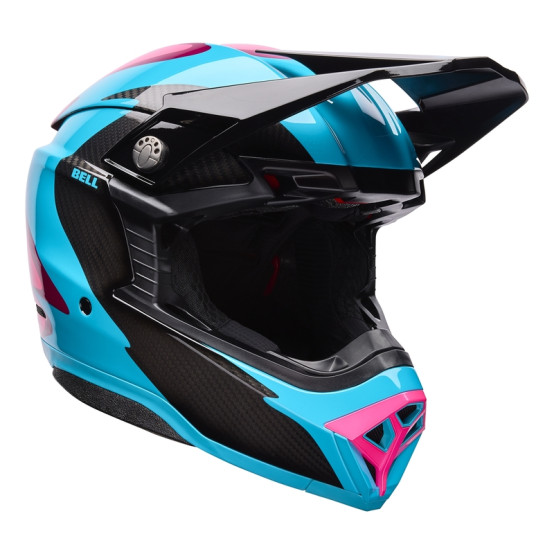 Casco BELL Moto-10 Spherical - Fluid Green Pink
