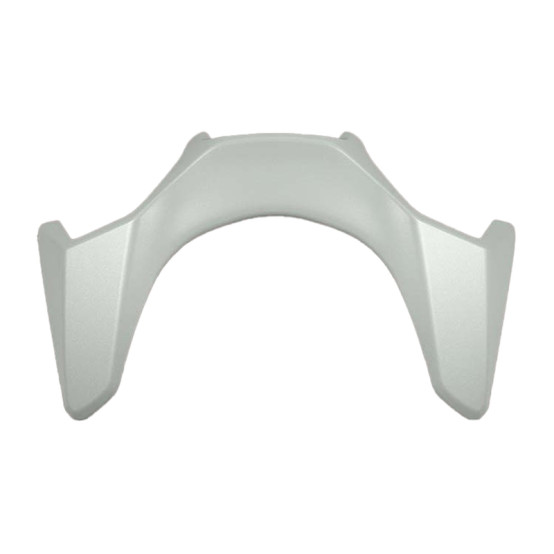 Ventilación trasera ARAI QV REAR DUCT, Blanco Mate (Modelos: QV-P)