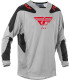Camiseta FLY RACING Kinetic SYM - Gris claro / Rojo / Negro