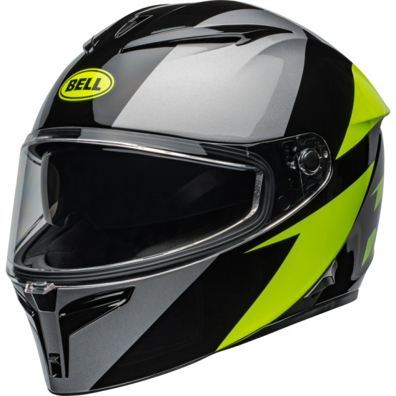Casco BELL Lithium - Shear Gloss Metallic Gray/Retina