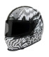 Casco BELL Eliminator Carbon - Deathspray Gloss Black/White/Black
