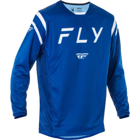 Camiseta FLY RACING Kinetic Center - Navy / Blanco