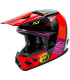 Casco FLY RACING Kinetic Rally - Rojo / Negro / Blanco