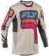 Camiseta FLY RACING Lite S.E. Vice - Gris claro / Rosa / Coral