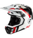 Casco FLY RACING Formula CP Seal - blanco/negro/rojo