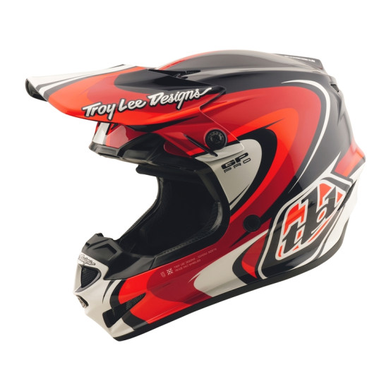 Casco TROY LEE DESIGNS GP Pro Crossover - Navy/Rojo