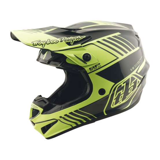 Casco TROY LEE DESIGNS GP Pro Segment - Amarillo