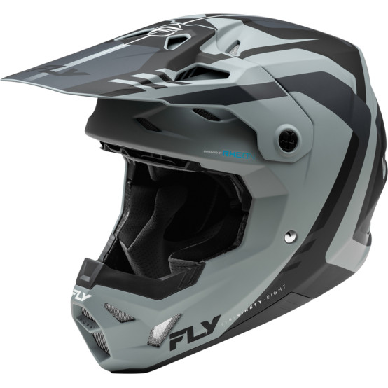 Casco FLY RACING Formula CP Krypton - Gris Mate / Negro