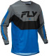 Camiseta FLY RACING Kinetic - azul/gris/negro