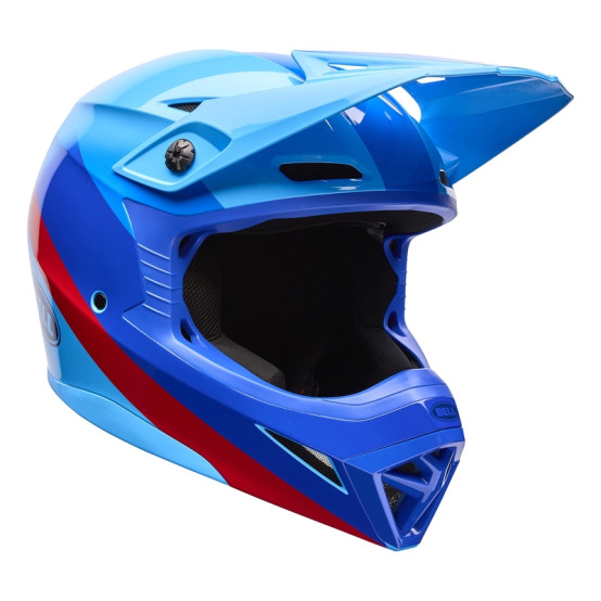 Casco BELL MX-10 Mips - Aviator Blue/Red