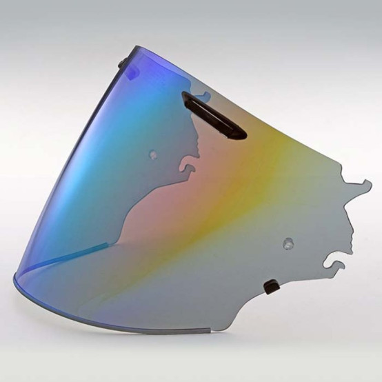 Pantalla ARAI VAS-Z, Verde Iridio Semi Ahumado