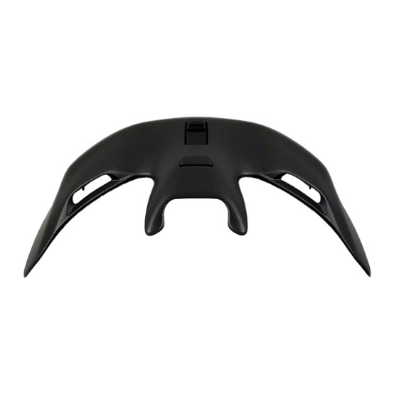 Ventilación trasera ARAI (Air Conductor Rear 2), Negro Mate (Modelos: CHASER-V/PRO/AXCES-3)