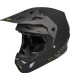 FLY RACING Formula CP Slant Helmet Matte Black/Grey/Hi-Vis XS