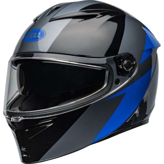 Casco BELL Lithium - Shear Gloss Gray/Blue
