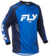 Camiseta FLY RACING F-16 - azul/azul oscuro/blanco