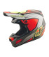 Casco TROY LEE DESIGNS SE5 Composite Stripes - Negro/Rojo neón