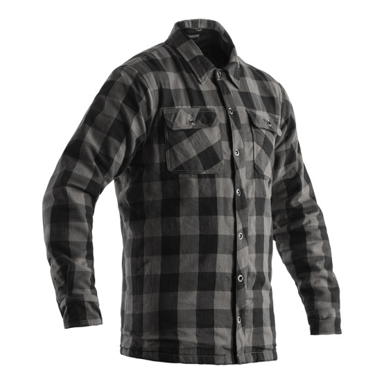 Chaqueta textil reforzada con aramida RST Lumberjack CE hombre - Gris oscuro