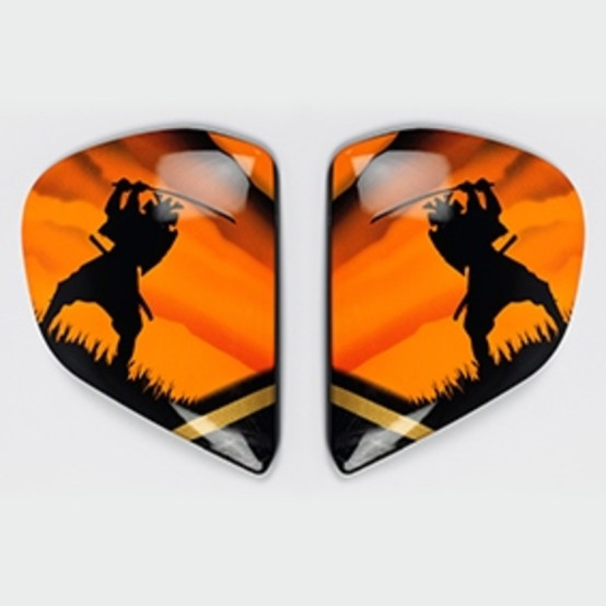 Cubiertas laterales ARAI PEDROSA SPIRIT Oro (Compatible sistema VAS-V)