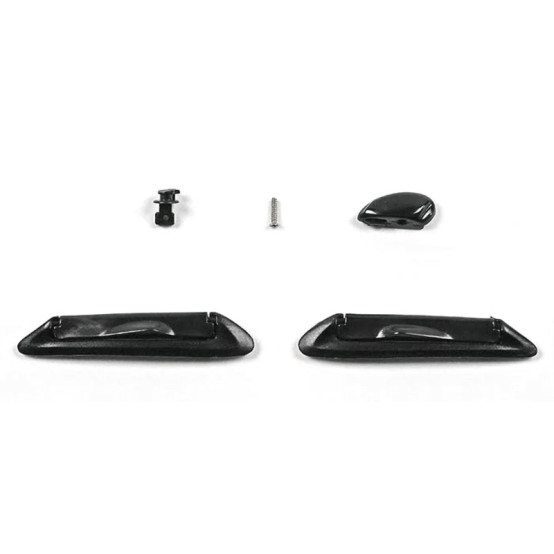 Kit de ventilación pantalla ARAI (Sistema SAL/SAI), Negro