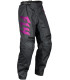 Pantalón infantil FLY RACING F-16 - Gris / Antracita / Rosa