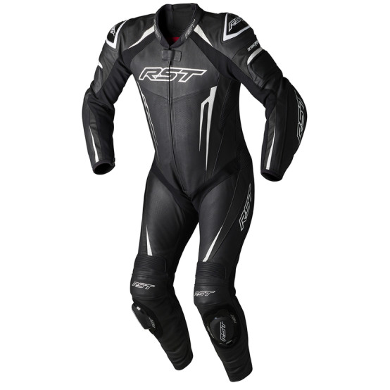 Mono de piel RST TracTech Evo 5 CE hombre - Negro /Blanco / Negro
