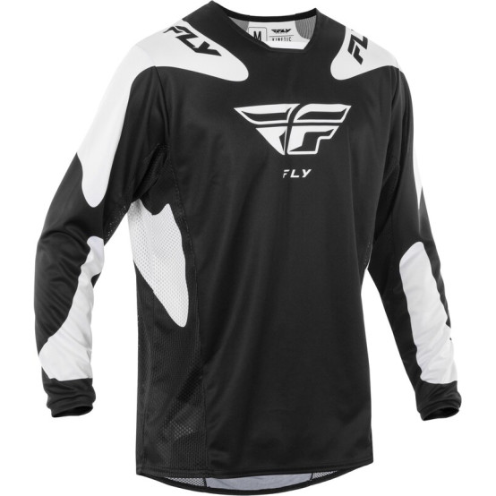Camiseta FLY RACING Kinetic SYM - Negro / Blanco