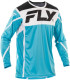Camiseta FLY RACING Lite - Azul / Blanco / Negro