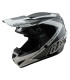 Casco TROY LEE DESIGNS GP Shutter - Gris/Blanco