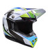 Casco BELL Moto-10 Spherical - Grid White/Blue