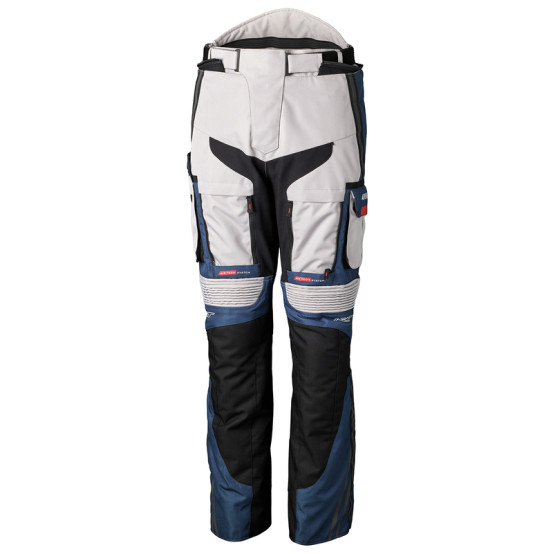 Pantalón textil RST Pro Series Adventure-X CE hombre - Plata / Azul / Rojo