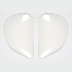 Cubiertas laterales ARAI (Sistema SuperAdSis J), DIAMOND Blanco (Modelos: RX-7 GP...)