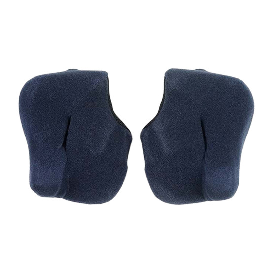 Carrilleras ARAI, 25 mm. Azul