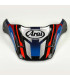 Visera ARAI (TOUR-X4), DEPART METALLIC Azul