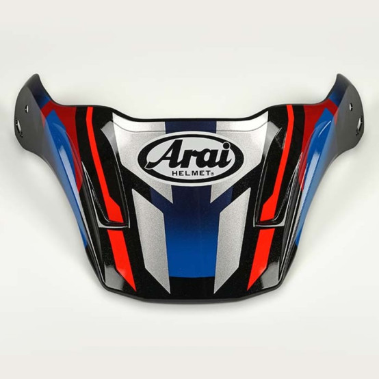 Visera ARAI (TOUR-X4), DEPART METALLIC Azul