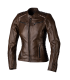 Chaqueta de Piel (Mujer) RST ROADSTER 3 CE Marrón, Talla 12/M