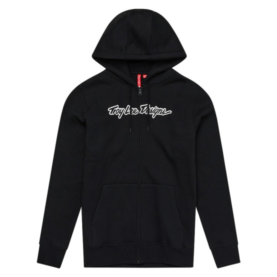 Sudadera con capucha TROY LEE DESIGNS Zip Up Signature - negro