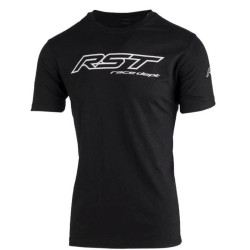 Camiseta Hombre RST Race Dept Logo - Negro