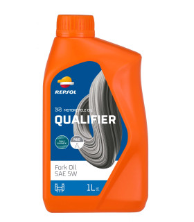 BOTELLA REPSOL QUALIFIER FORK OIL SAE 5W 1L