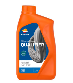 BOTELLA REPSOL QUALIFIER FORK OIL SAE 15W 1L