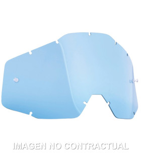FMF POWERBOMB/POWERCORE REPLACEMENT - SHEET BLUE LENS
