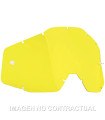 FMF POWERBOMB/POWERCORE REPLACEMENT - SHEET YELLOW LENS
