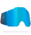 FMF POWERBOMB/POWERCORE REPLACEMENT - SHEET MIRROR BLUE LENS