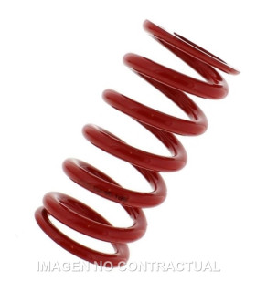 Muelle amortiguador YSS Rojo 46-130-185