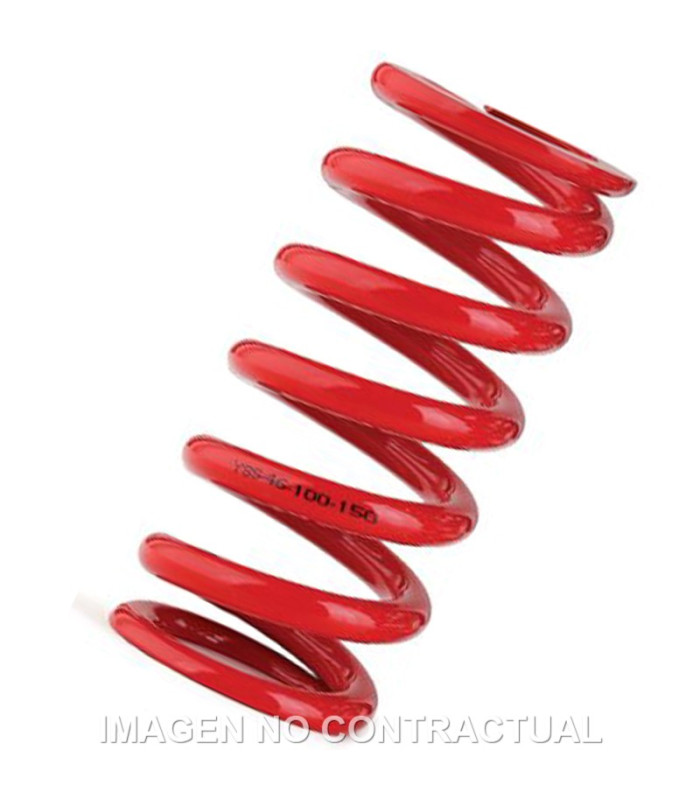 Muelle amortiguador YSS Rojo 56-115-150