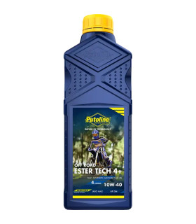 BOTELLA PUTOLINE ESTER TECH OFF ROAD 4+ 10W-40 1 L