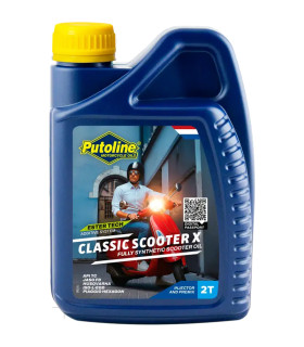 BOTELLA PUTOLINE CLASSIC SCOOTER-X 2T 1 L