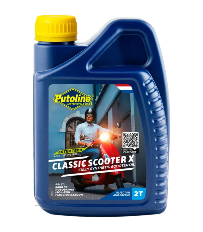 BOTELLA PUTOLINE CLASSIC SCOOTER-X 2T 1 L