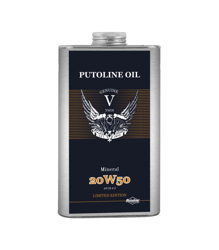 LATA PUTOLINE GENUINE V-TWIN MINERAL 20W-50 1 L