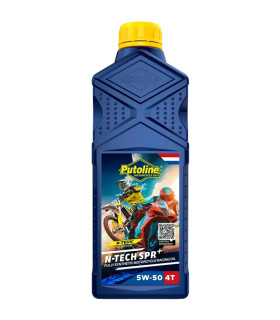 BOTELLA aceite motor PUTOLINE N-TECH SPR+ 5W-50 1L