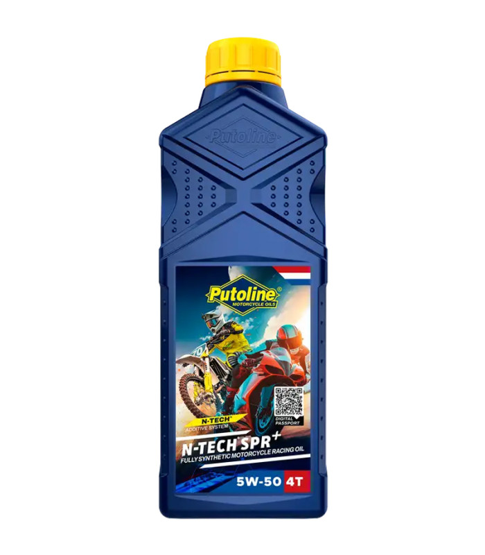 BOTELLA aceite motor PUTOLINE N-TECH SPR+ 5W-50 1L